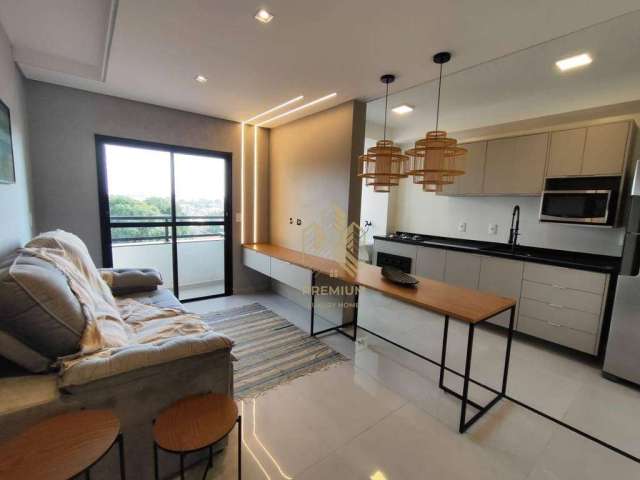Apartamento com 3 dormitórios para alugar, 69 m² por R$ 5.220,00/mês - Alvinópolis - Atibaia/SP