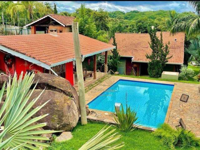 Chácara com 2 dormitórios à venda, 1084 m² por R$ 690.000,00 - Atibaia Vista da Montanha - Atibaia/SP