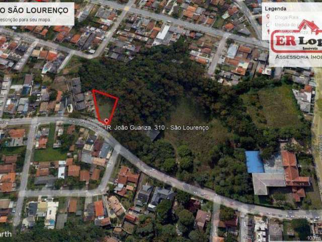 Terreno à venda, 937 m² por R$ 2.200.000,00 - São Lourenço - Curitiba/PR