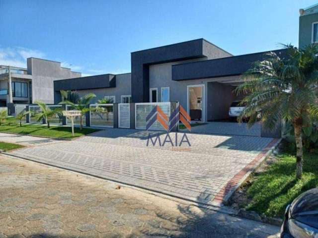 Casa mobiliada com 5 dormitórios à venda, 325 m² por R$ 2.200.000 - Coroados - Guaratuba/PR