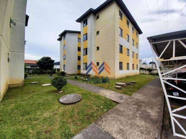 Apartamento com 2 dormitórios para alugar, 47 m² por R$ 1.223,00/mês - Afonso Pena - São José dos Pinhais/PR