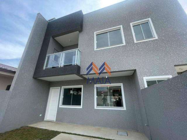 Casa com 3 dormitórios à venda, 77 m² por R$ 410.000 - Colônia Rio Grande - São José dos Pinhais/PR