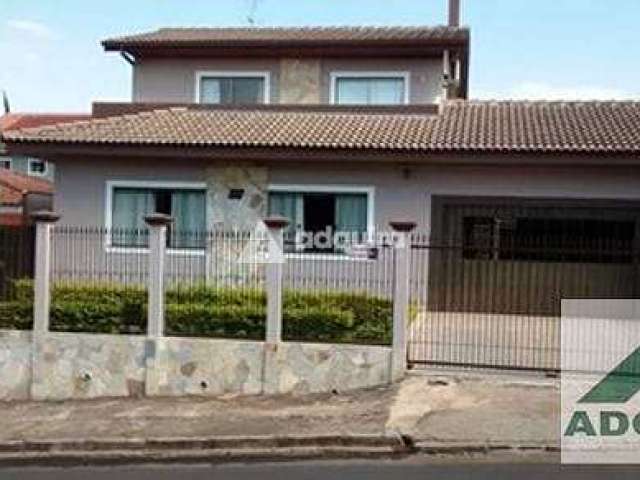 Casa à venda 4 Quartos, 2 Suites, 4 Vagas, 430M², Uvaranas, Ponta Grossa - PR