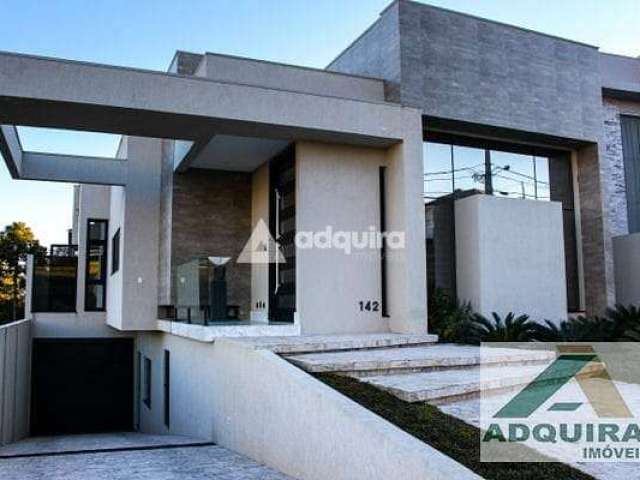 Casa à venda 5 Quartos, 5 Suites, 10 Vagas, 615M², Estrela, Ponta Grossa - PR