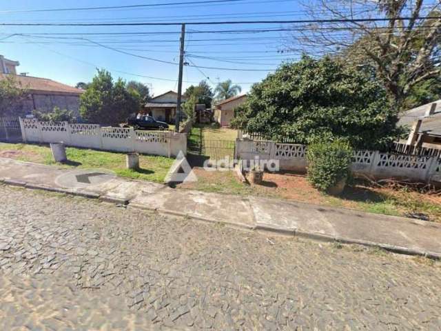 Terreno plano à venda em ótima localização no bairro de Oficinas, Ponta Grossa, PR, medindo 456,75m
