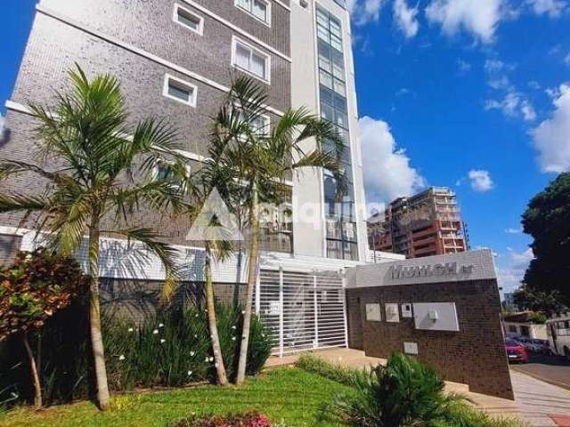 Apartamento garden semimobiliado para locação na vila Estrela, Ponta Grossa, PR