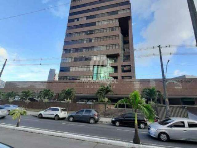 Sala à venda com 30,15m² de área útil na Boa Vista, Recife-PE. Edf. Empresarial Burle Marx