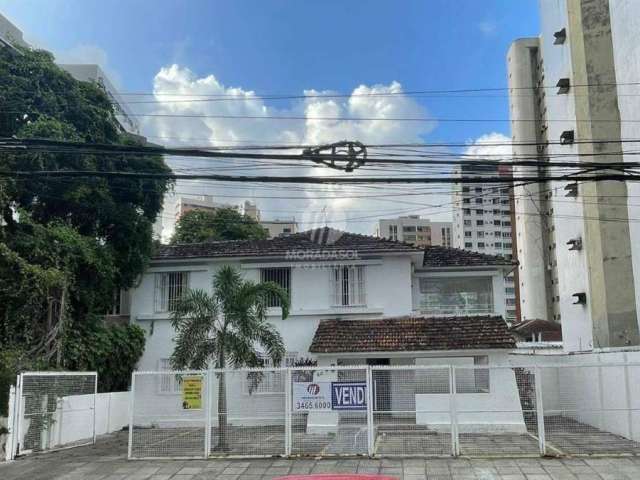 Casa comercial à venda com 320,79 m² no bairro das Graças, Recife-PE.