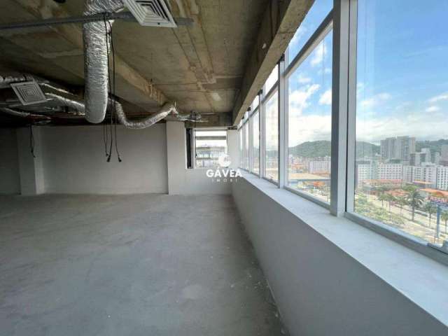 Sala comercial com 138m² á venda do Edifício Winwork em Santos