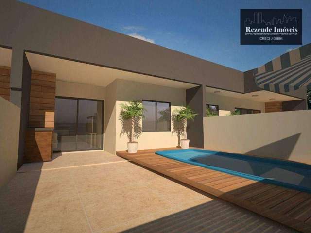 P - Casa com 3 dormitórios à venda, 116 m² por R$ 490.000 - Brejatuba - Guaratuba/PR