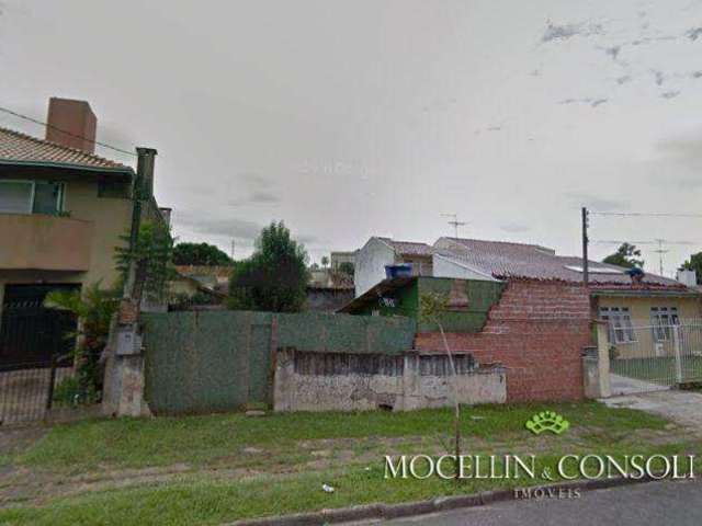 Terreno, 240 m² - venda por R$ 380.000,00 ou aluguel por R$ 1.489,45/mês - Prado Velho - Curitiba/PR