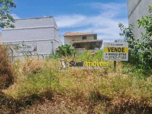 Terreno à venda, 320 m² por R$ 550.000,00 - Riviera Fluminense - Macaé/RJ