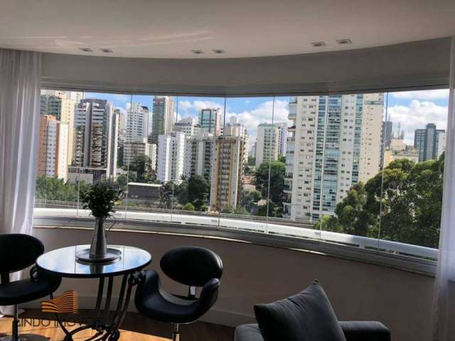 Apartamento com 2 dormitórios, 116 m² - venda por R$ 1.250.000,00 ou aluguel por R$ 10.221,01/mês - Brooklin - São Paulo/SP