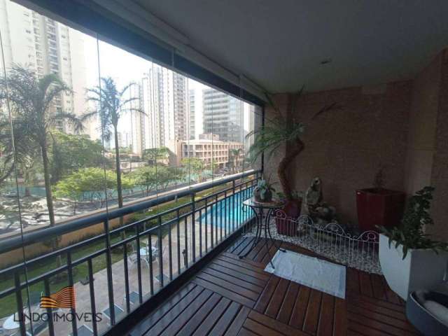 Apartamento com 3 dormitórios à venda, 125 m² por R$ 1.650.000,00 - Brooklin - São Paulo/SP