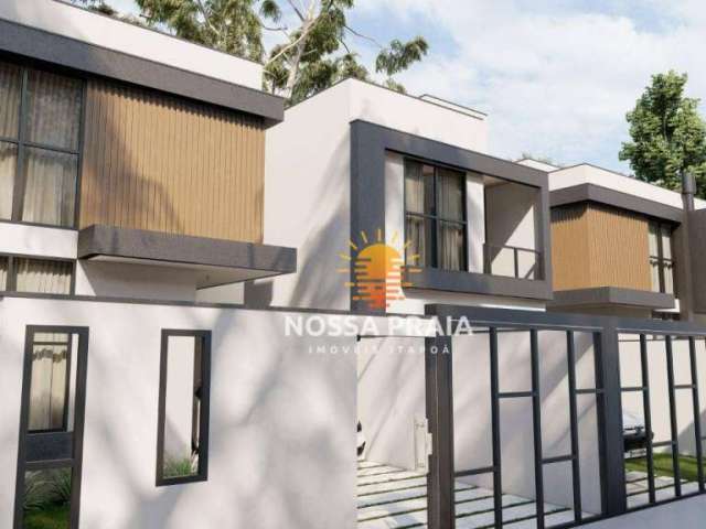 Sobrado alto padrão com 3 dormitórios à venda na região central, 93 m² por R$ 492.000 - Residencial Príncipe - Itapoá/SC