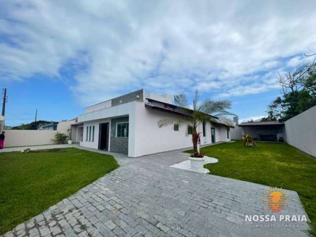 Casa alto padrão a 150 metros da praia com 4 dormitórios em região privilegiada de Itapoá! 278 m² por R$ 1.500.000 - Cambiju - Itapoá/SC