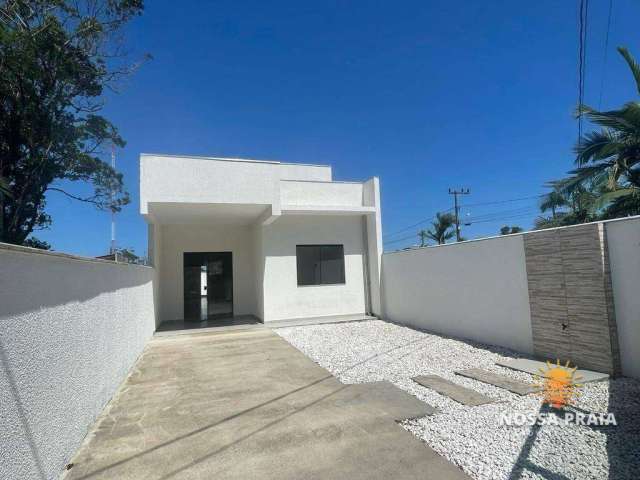 IMPERDÍVEL! Casa nova com piscina a apenas 150 metros da praia! 89 m² por R$ 530.000 - Rosa dos Ventos - Itapoá/SC