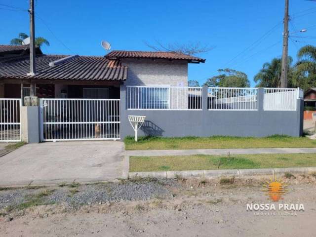 Casa com 2 dormitórios à venda, 74 m² por R$ 350.000,00 - Princesa do Mar - Itapoá/SC