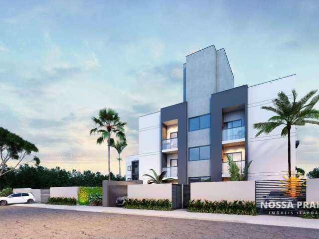 Apartamento com 2 dormitórios à venda, 50 m² por R$ 275.000,00 - Jardim da Barra - Itapoá/SC