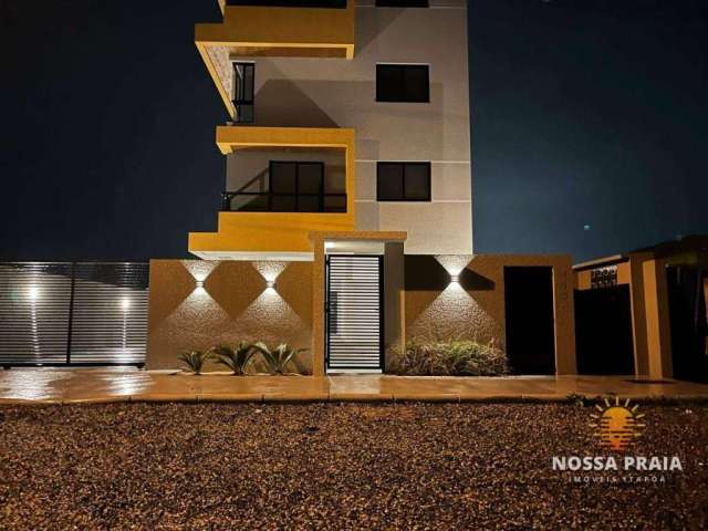 Apartamento vista mar com 3 dormitórios à venda, 93 m² por R$ 605.000 - Mariluz - Itapoá/SC