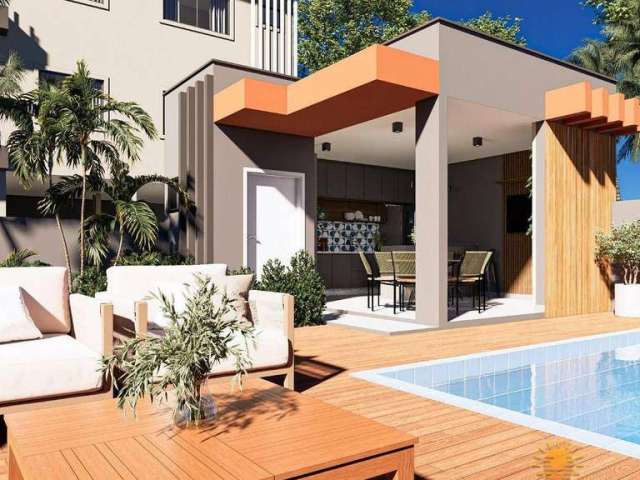 Apartamento com 2 dormitórios à venda, 70 m² por R$ 320.250,00 - Jardim da Barra - Itapoá/SC