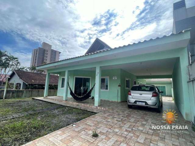 Casa com 4 dormitórios à venda, 289 m² por R$ 1.100.000,00- à 300 metros do Mar -Jardim Pérola do Atlântico - Itapoá/SC