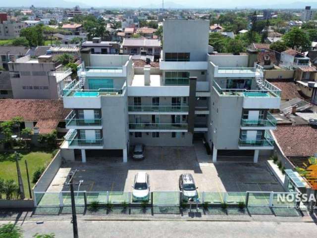 Apartamento com localização privilegiada, aprox 120m da praia, com 43,77m² por apenas R$320.000,00 - JARDIM PEROLA DO ATLANTICO