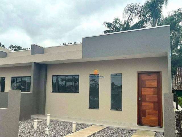 Casa com 2 dormitórios à venda, 55 m² por R$ 247.000,00 - Santa Clara - Itapoá/SC
