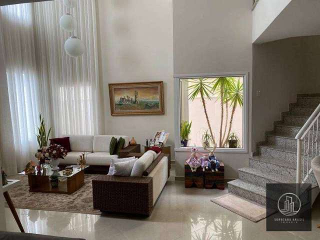 Sobrado com 3 dormitórios à venda, 325 m² por R$ 2.600.000,00 - Condomínio Village Sunset - Sorocaba/SP