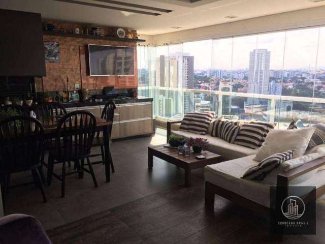 Apartamento com 3 dormitórios, 170 m² - venda por R$ 1.450.000 ou aluguel por R$ 12.000/mês - Jardim Emília - Sorocaba/SP