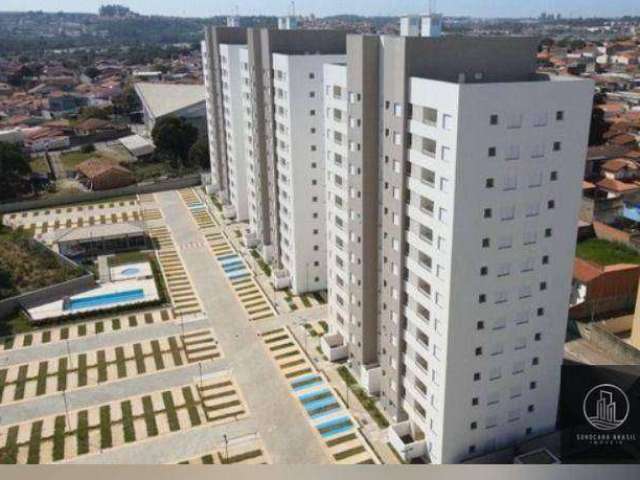 Apartamento com 2 dormitórios à venda, 53 m² por R$ 230.000 - Vila Gabriel - Sorocaba/SP