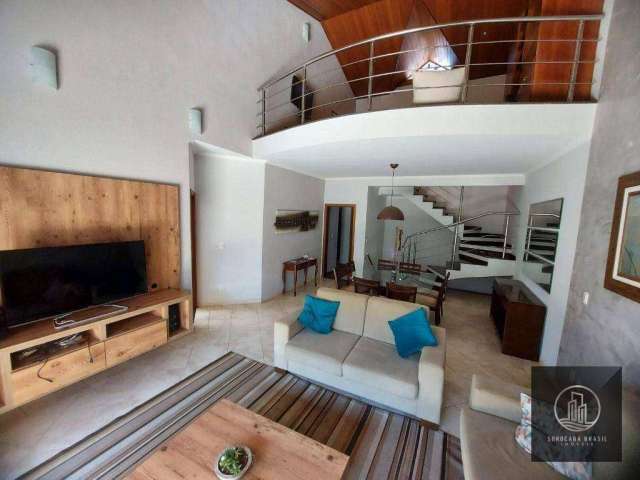 Sobrado com 3 dormitórios para alugar, 220 m² por R$ 7.752/mês - Condomínio Vila dos Inglezes - Sorocaba/SP