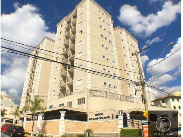 Apartamento com 2 dormitórios para alugar, 69 m² por R$ 2.500,00/mês - Condomínio Art Campolim Park - Sorocaba/SP