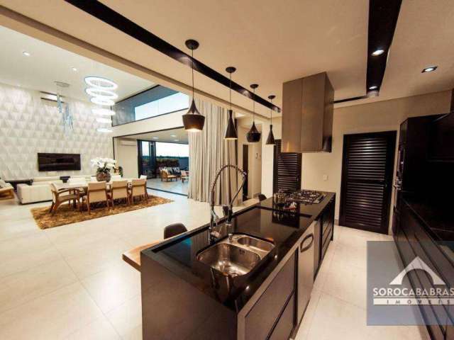 Casa com 5 dormitórios à venda, 480 m² por R$ 3.510.000,00 - Parque Reserva Fazenda Imperial - Sorocaba/SP