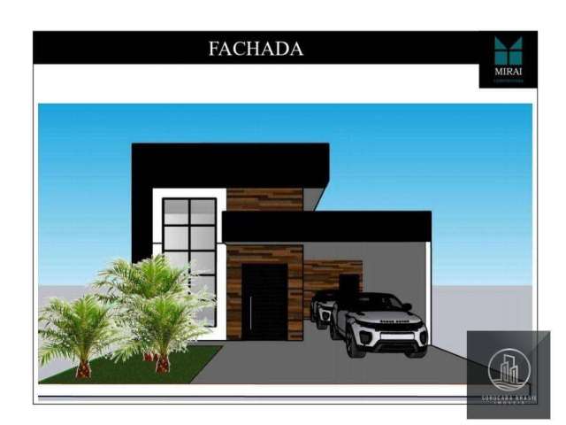 Casa com 3 dormitórios à venda, 140 m² por R$ 530.000,00 - Jardim Novo Horizonte - Sorocaba/SP