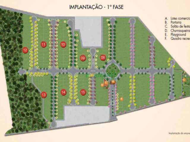 Terreno à venda, 360 m² por R$ 262.735,00 - Jardim Maria Cândida - Caçapava/SP
