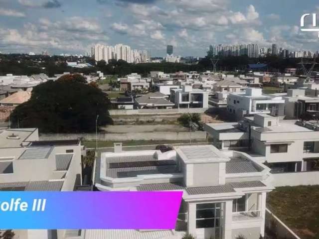 Terreno à venda no Cond. Jardim do Golfe 3 Urbanova - 546 m² PLANO de Esquina (Fim de Rua) São José dos Campos/SP