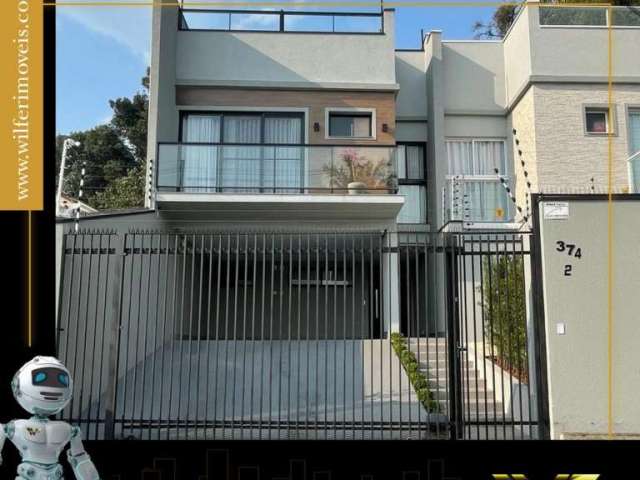 Casa com 3 quartos à venda na Rua Francisco Krainski, São Lourenço, Curitiba, 166 m2 por R$ 1.350.000