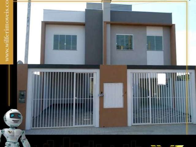 Casa com 2 quartos à venda na Rua Ayrton Cubas, Braga, São José dos Pinhais, 56 m2 por R$ 275.000
