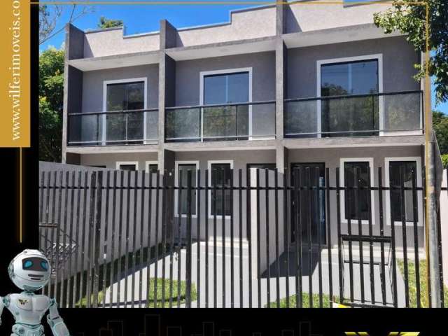 Casa com 2 quartos à venda na Rua André Klug, Barreirinha, Curitiba, 69 m2 por R$ 399.000