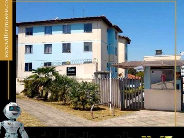 Apartamento com 2 quartos à venda na Rua Vale dos Pássaros, 93, Cidade Industrial, Curitiba, 43 m2 por R$ 162.000