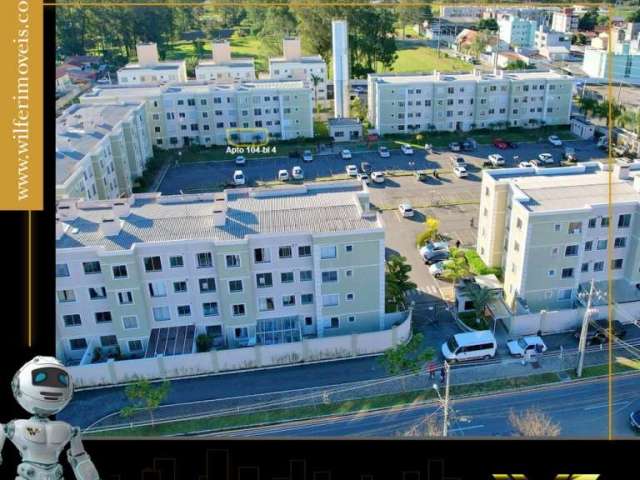 Apartamento com 2 quartos à venda na Rua das Nações Unidas, Cidade Jardim, São José dos Pinhais, 44 m2 por R$ 244.000