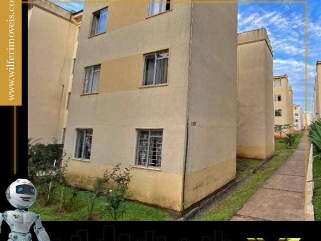 Apartamento com 2 quartos à venda na Rua Alexandro Glenski, 815, Ganchinho, Curitiba, 46 m2 por R$ 195.000