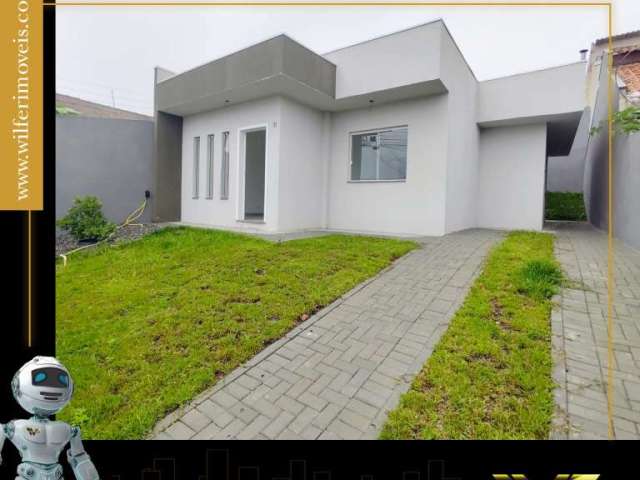 Casa com 3 quartos à venda na Rua Helena Alves Ferreira Ribeiro, Maracanã, Colombo, 74 m2 por R$ 399.000