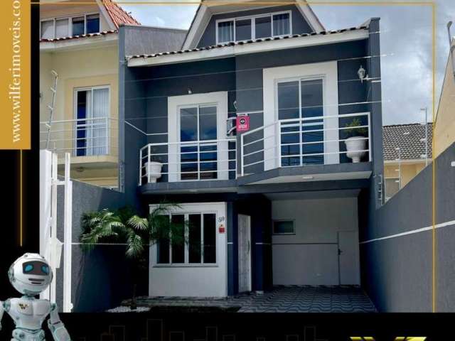 Casa com 3 quartos à venda na Rua Thomas Morus, Aristocrata, São José dos Pinhais, 171 m2 por R$ 790.000