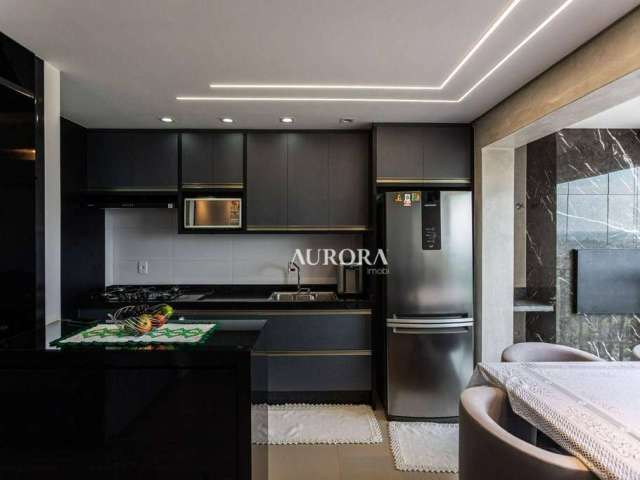 Apartamento andar Alto com 3 dormitórios à venda, 71 m² por R$ 595.000 - Parque Jamaica - Londrina/PR