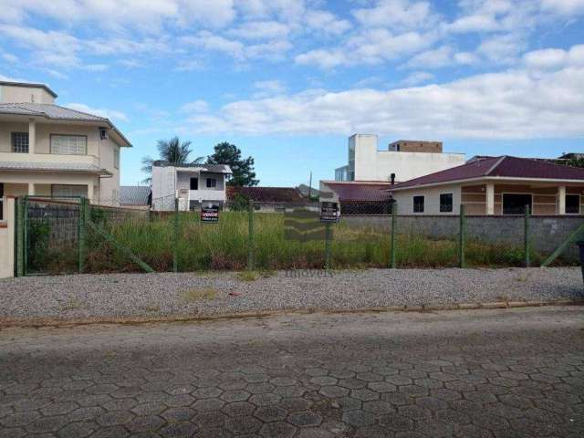 Terreno à venda, 437 m² por R$ 450.000 - Praia da Pinheira - Palhoça/SC