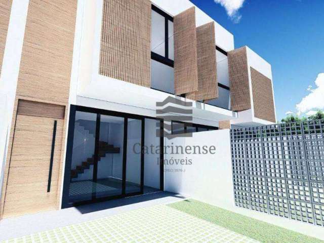 Sobrado com 2 dormitórios à venda, 88 m² por R$ 775.000,00 - Pinheira (Ens Brito) - Palhoça/SC