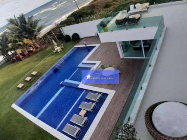 Casa com 7 dormitórios à venda, 820 m² por R$ 14.990.000,00 - Canto Da Lagoa - Camaçari/BA