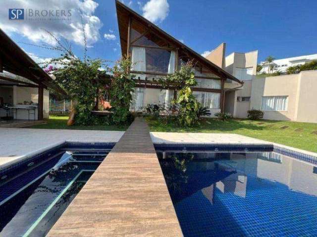 Casa com 5 dormitórios, 560 m² - venda por R$ 3.900.000,00 ou aluguel por R$ 16.530,00/mês - Condomínio Residencial Jardim Primavera - Louveira/SP